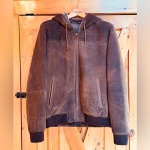 Men's Overland Hooded Sheepskin Jacket